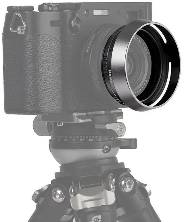 Alt view image 3 of 6 - Haida Lens Hood for Fujifilm X100 Series Cameras, Silver
