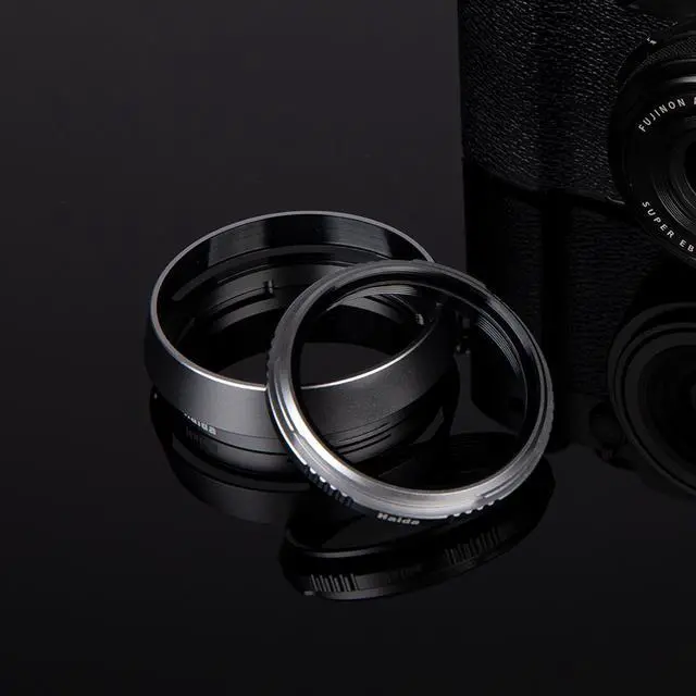 Alt view image 4 of 6 - Haida Lens Hood for Fujifilm X100 Series Cameras, Silver