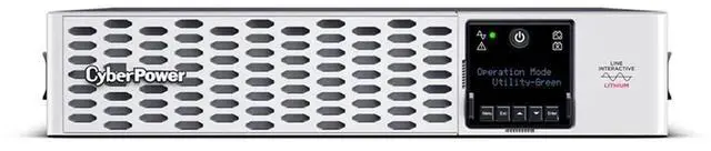 Alt view image 8 of 14 - CyberPower PRL1500RT2UC Smart App Sinewave UPS System, 1500VA/1500W, 8 Outlets, 2U Rack/Tower, AVR, Lithium