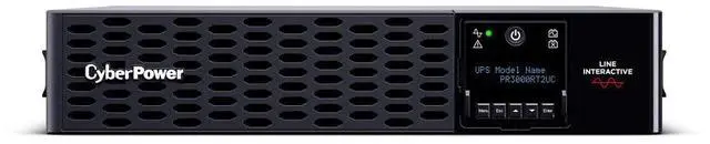Alt view image 3 of 9 - CyberPower PR3000RT2UC Smart App Sinewave UPS Systems - 3000VA/3000W, 120 VAC, NEMA L5-30P, 2U, Rack / Tower, Sine Wave, 9 Outlets, LCD, PowerPanel® Business