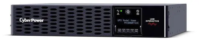 Alt view image 6 of 9 - CyberPower PR3000RT2UC Smart App Sinewave UPS Systems - 3000VA/3000W, 120 VAC, NEMA L5-30P, 2U, Rack / Tower, Sine Wave, 9 Outlets, LCD, PowerPanel® Business