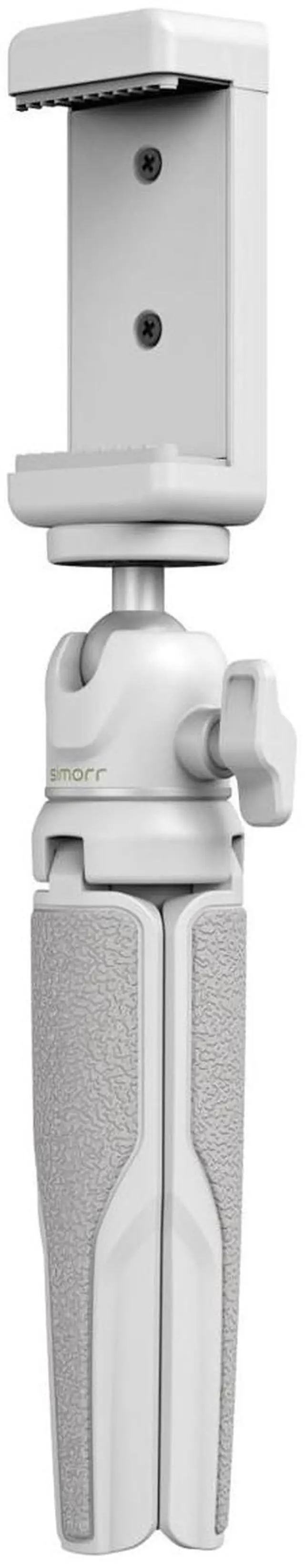 Alt view image 2 of 2 - SmallRig simorr Vigor VK-20 Vlog Tripod Kit with Single Cold-Shoe Phone Clamp, Ronda White