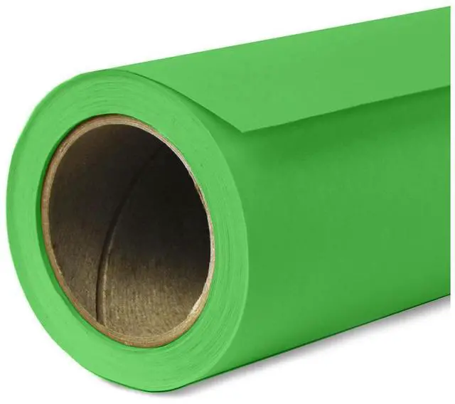 Main image of Savage Widetone Seamless Background Paper, 53"x18', Tech Green, #46 #46-5318