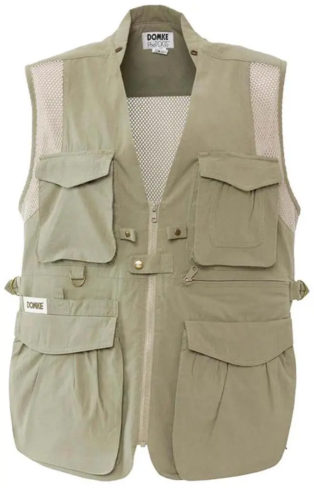Main image of Domke PhoTOGS Vest, Medium, Khaki