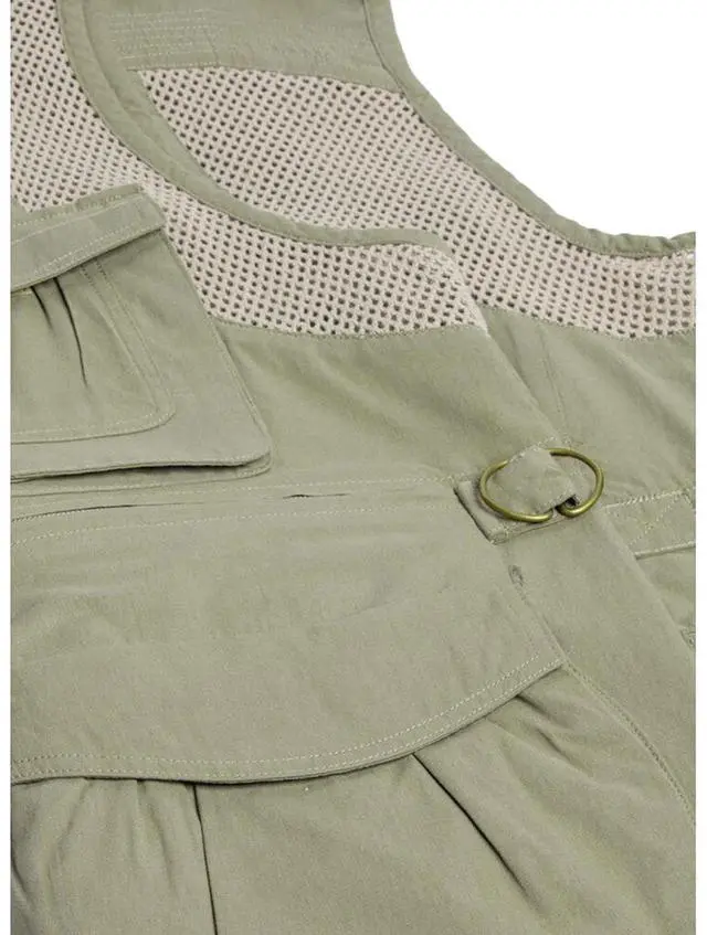 Alt view image 3 of 12 - Domke PhoTOGS Vest, Medium, Khaki