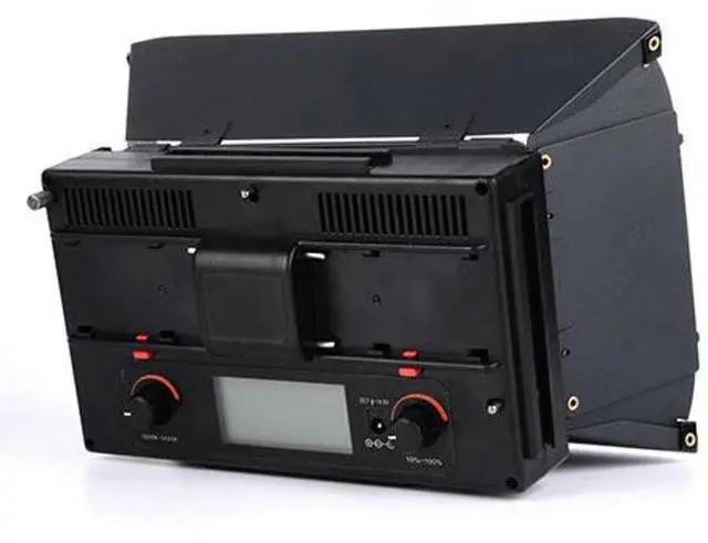 Alt view image 2 of 2 - Bescor FP-312 On-Camera Bi-Color LED Light with Digital Display