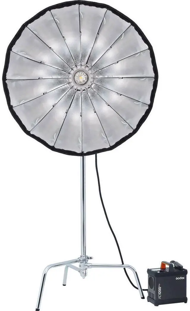 Alt view image 7 of 7 - Godox QR-P70 Quick Release Parabolic Softbox (27.6")