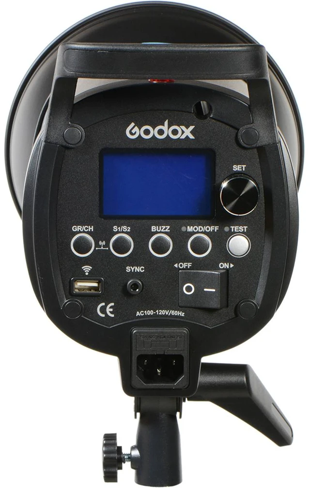 Alt view image 7 of 7 - Godox QSII Series QS600II 600Ws Strobe Flash Modeling Light