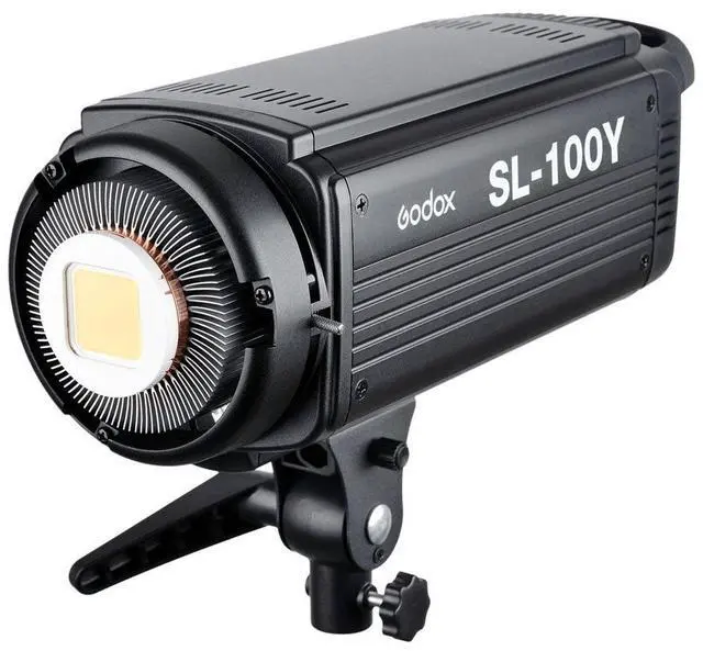 Alt view image 3 of 5 - Godox SL Series SL100Y 100W Yellow LED Video Light, 3300K Color Temperature
