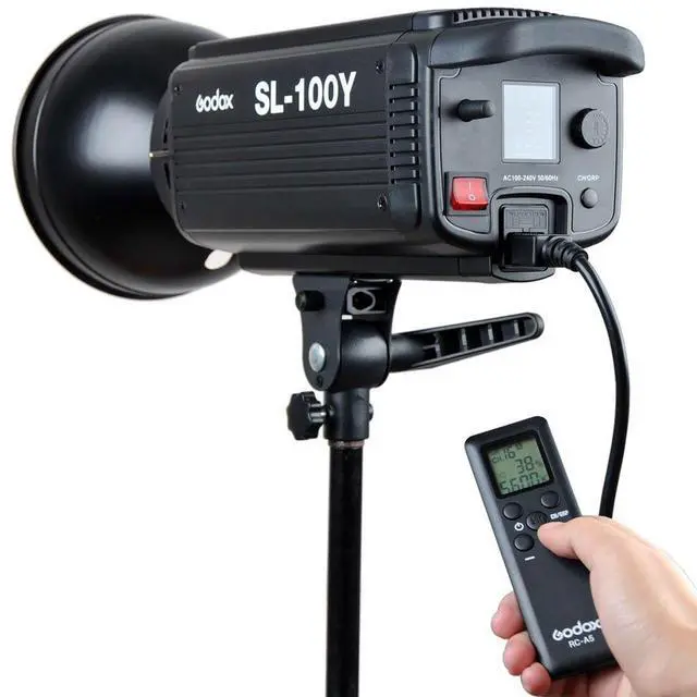 Alt view image 2 of 5 - Godox SL Series SL100Y 100W Yellow LED Video Light, 3300K Color Temperature