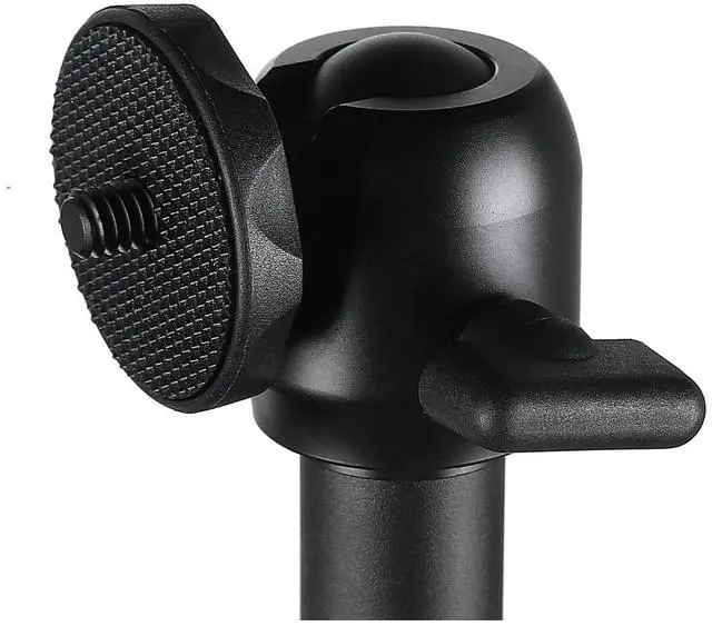 Alt view image 7 of 7 - Godox ES-TMR Desk Mount Stand, 39.3'' 1/4" Screw  Adjustable Telescopic Mounting Rod for Cameras Monitor, Key Light, LED Light