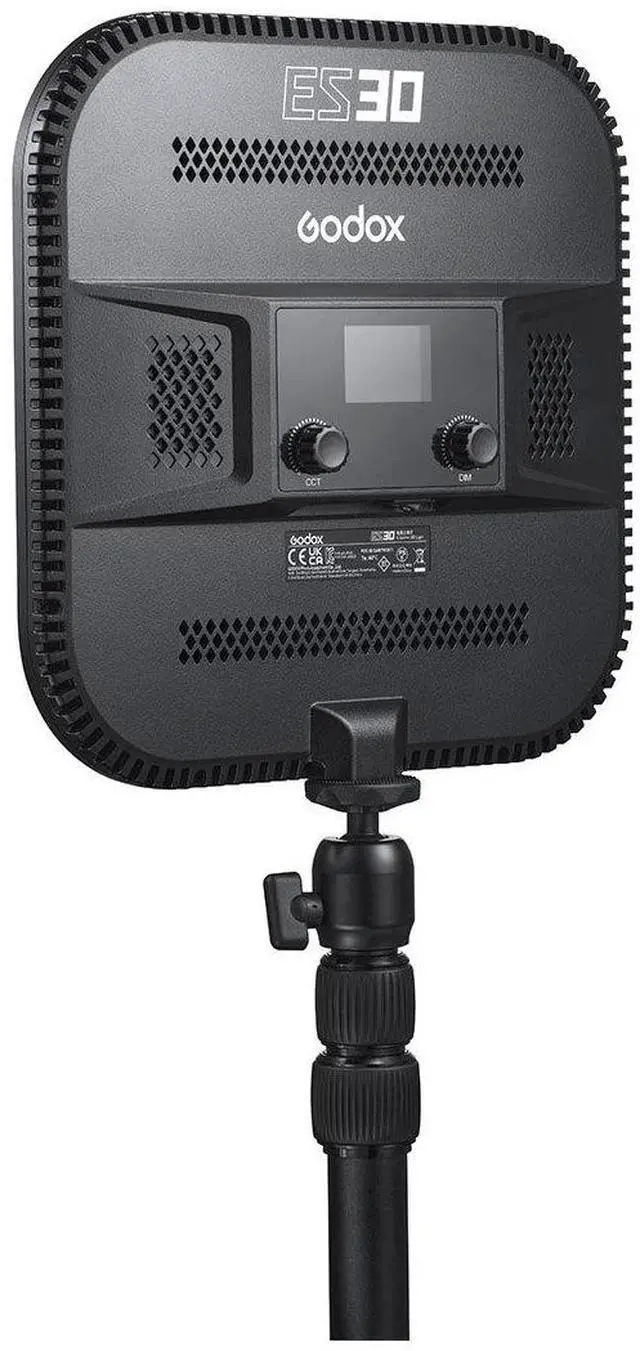 Alt view image 5 of 7 - Godox E-Sport ES30 LED Light Kit with Telescopic Desktop Stand