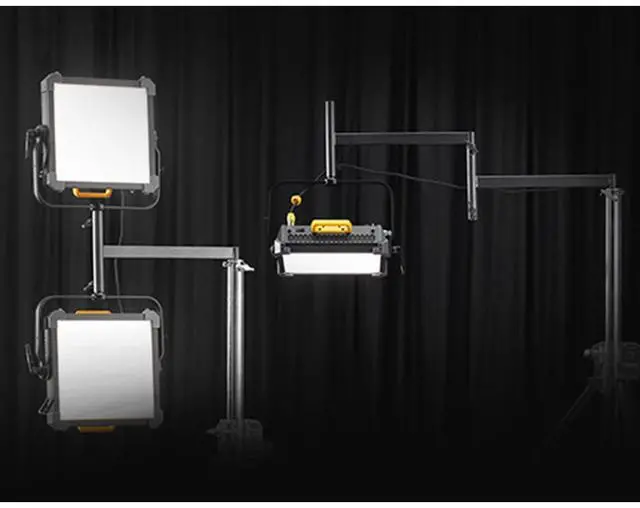 Alt view image 2 of 2 - Godox HJ04 Junior Offset Arm for Two light bracket for P600BI