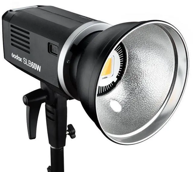 Main image of Godox SL Series SLB60W 60W Battery-Operated White LED Video Light, 5600K Color Temperature