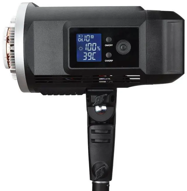 Alt view image 3 of 5 - Godox SL Series SLB60W 60W Battery-Operated White LED Video Light, 5600K Color Temperature