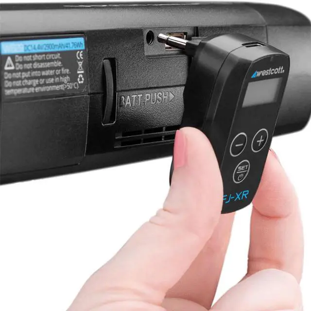 Alt view image 6 of 8 - Westcott FJ-XR Wireless Receiver #4701
