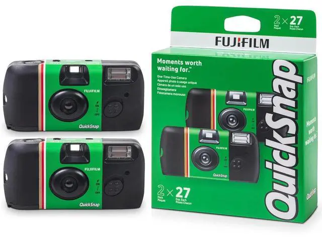 Alt view image 7 of 10 - Fujifilm QuickSnap Flash 400 35mm Disposable Camera, 27 Exposures, 2-Pack