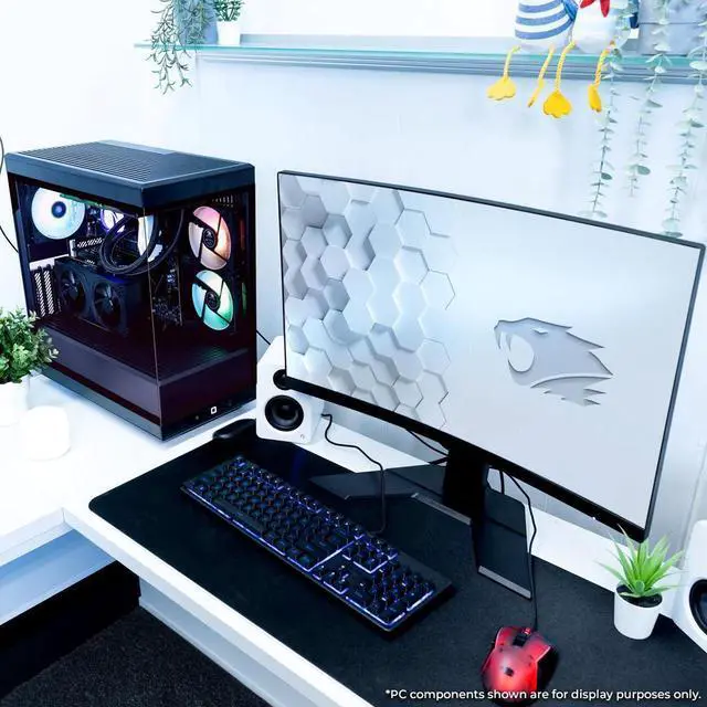 Alt view image 10 of 14 - iBUYPOWER Y40 PRO Black Gaming PC Desktop - AMD Ryzen 9 9900X - AMD Radeon RX 9070 16GB - 32GB DDR5 RGB - 2TB NVMe SSD - Y40BA9R9701