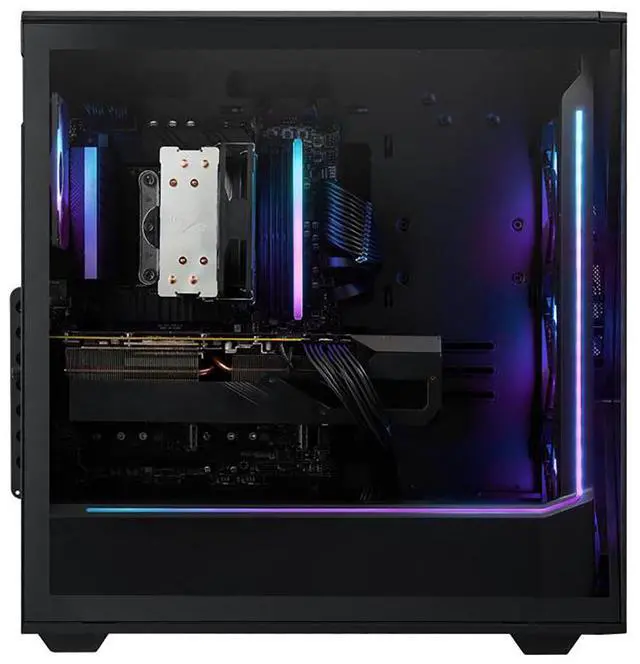 Alt view image 10 of 14 - iBUYPOWER Slate 9 Black Gaming PC Desktop - AMD Ryzen 5 8400F - NVIDIA GeForce RTX 5060Ti 8GB - 16GB DDR5 RGB - 1TB NVMe SSD - SBA5N56T01
