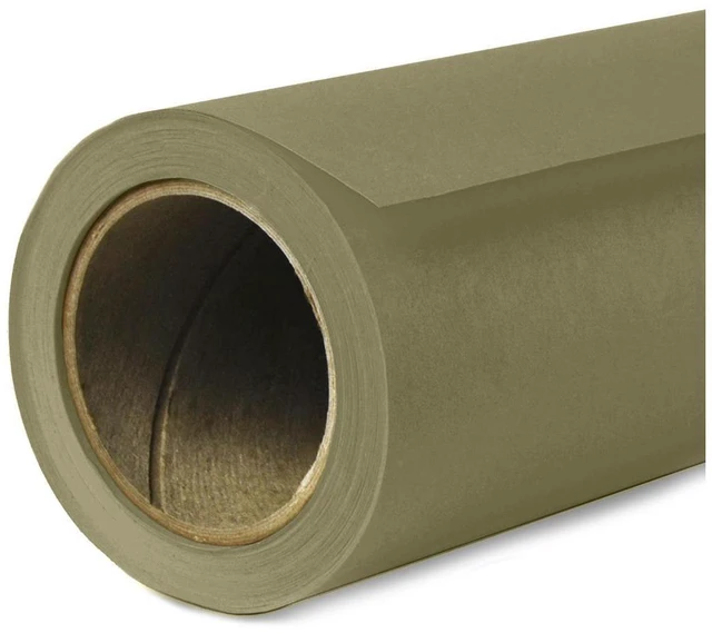 Main image of Savage Widetone Seamless Background Paper, 107" wide x 36' Olive Green, #34
