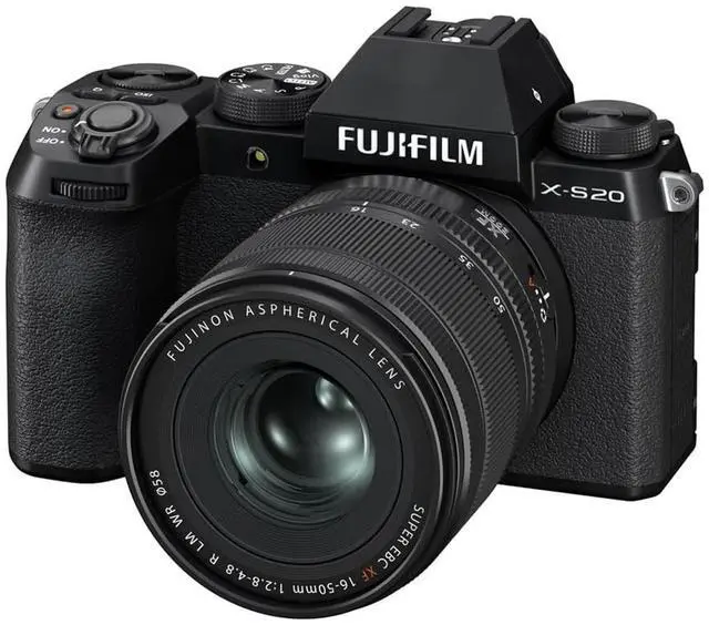 Alt view image 5 of 6 - Fujifilm X-S20 Camera w/XF 16-50mm f/2.8-4.8 R LM WR Lens,Black w/Included Value