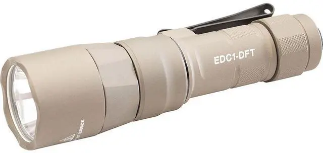 Alt view image 2 of 2 - SureFire EDC1-DFT High-Candela Everyday Carry LED Flashlight 650 Lumens Tan