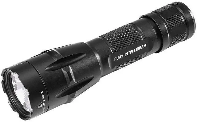 Alt view image 13 of 19 - SureFire Handhelds/Fury Intellibeam Dual Fuel Fury Dual Fuel Intellibeam, Black  (FURY-IB-DF)