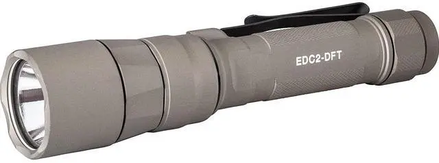 Alt view image 2 of 5 - SureFire EDC2-DFT High-Candela Everyday Carry LED Flashlight 700 Lumens Gray