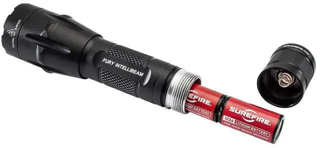 Alt view image 18 of 19 - SureFire Handhelds/Fury Intellibeam Dual Fuel Fury Dual Fuel Intellibeam, Black  (FURY-IB-DF)