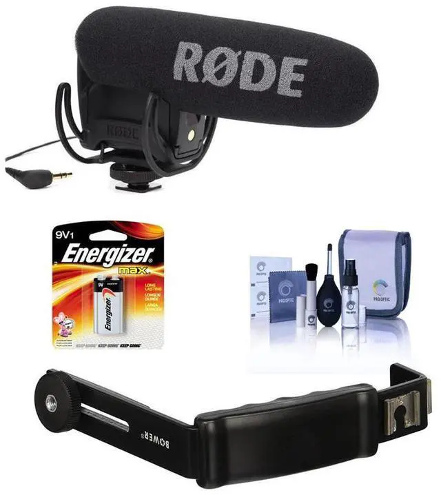 Main image of Rode VideoMic Pro On-Camera Shotgun Mic with Rycote Lyre Shockmount and Dual Shoe Bracket