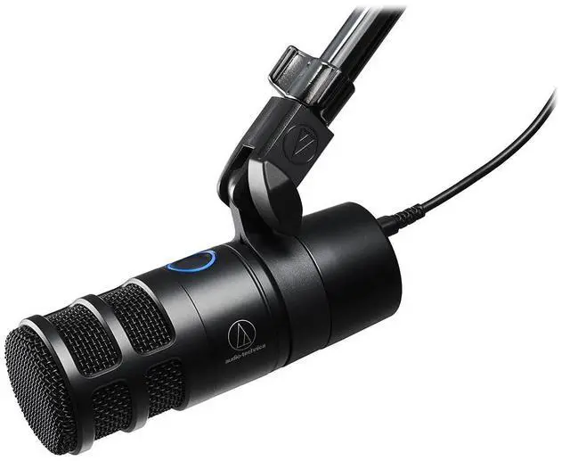 Alt view image 12 of 13 - Audio Technica AT-2040 Hypercardioid Dynamic USB Microphone - Black