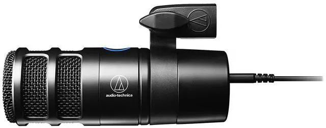 Alt view image 11 of 13 - Audio Technica AT-2040 Hypercardioid Dynamic USB Microphone - Black