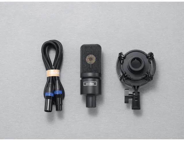 Alt view image 7 of 7 - Godox XMic10L Large Diaphragm Cardioid Condenser XLR Studio Microphone