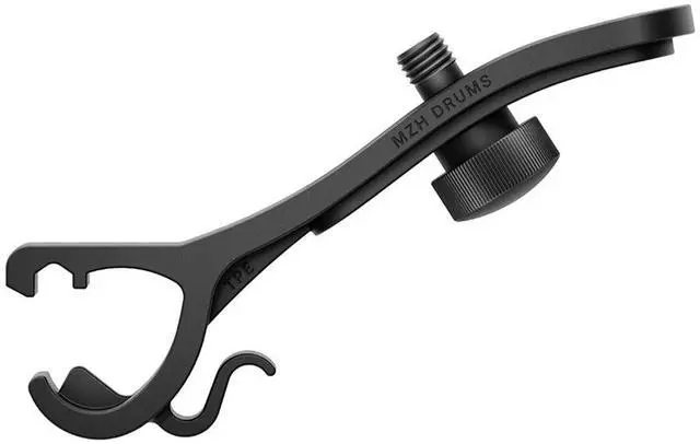 Alt view image 2 of 7 - Sennheiser MZH Drum Clamp for MD 421 KOMPAKT Multipurpose Cardioid Microphone