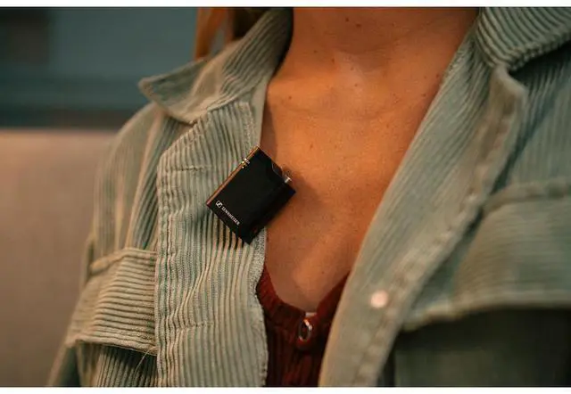 Alt view image 12 of 14 - Sennheiser Profile 2-Person Clip-On Wireless Audio System/Recorder for Camera & Smartphone (2.4 GHz)