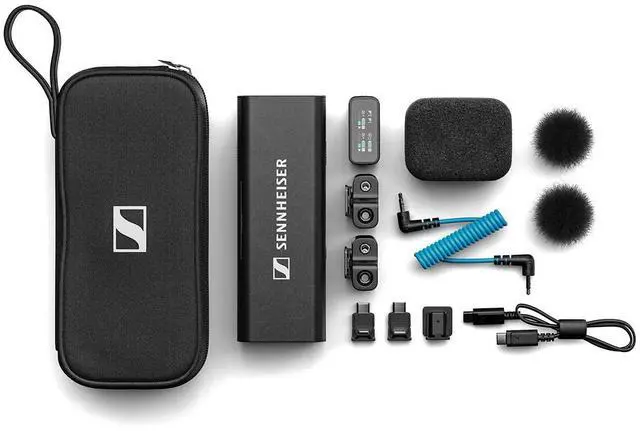 Alt view image 9 of 14 - Sennheiser Profile 2-Person Clip-On Wireless Audio System/Recorder for Camera & Smartphone (2.4 GHz)