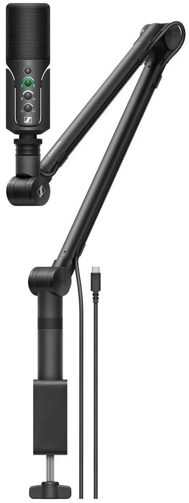 Alt view image 3 of 6 - Sennheiser Sennheiser Profile Cardioid Condenser USB-C Microphone Streaming Set with Sennheiser HD 280 Pro Circumaural Closed-Back Monitor Headphones