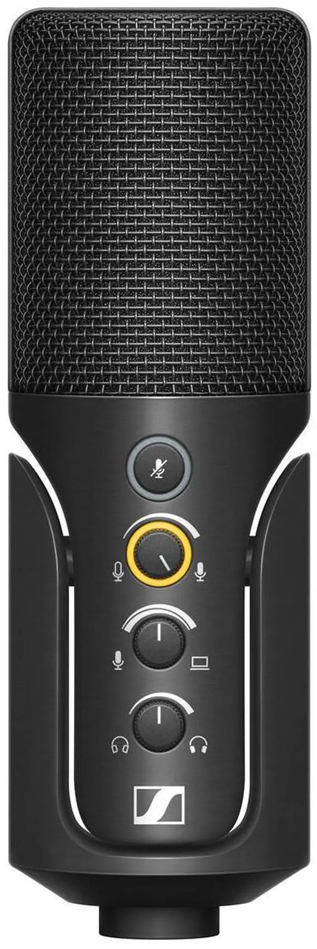 Alt view image 3 of 7 - Sennheiser Sennheiser Profile Cardioid Condenser USB-C Microphone Streaming Set Bundle with H&A Pop Filter with Gooseneck and Adjustable Knob (Clamp On), Turnstile Audio TAPH100 Closed-Back Headphones