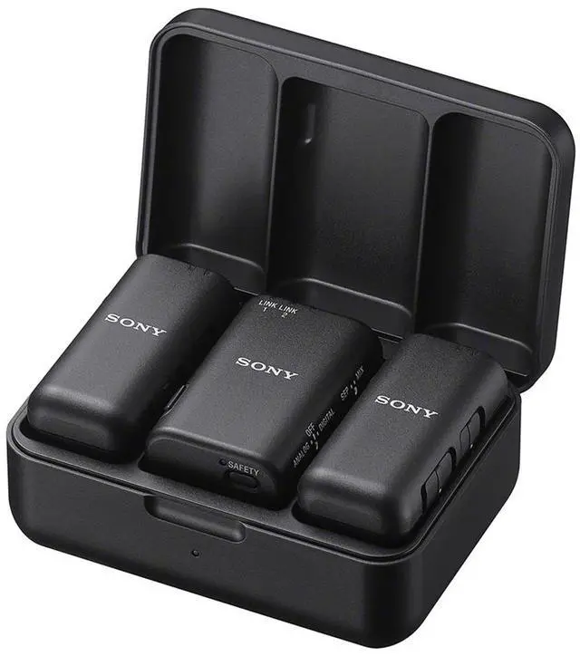 Alt view image 11 of 14 - Sony ECM-W3 2-Person Wireless Microphone System with Multi Interface Shoe