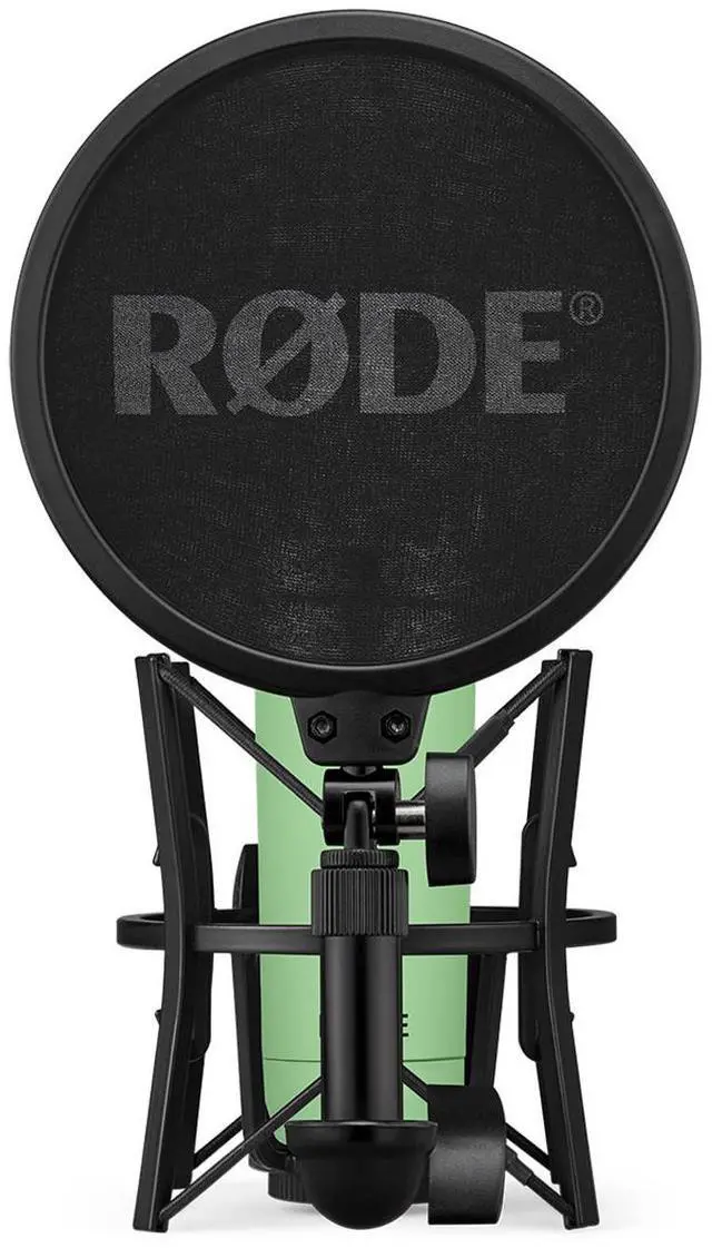 Alt view image 9 of 14 - RODE NT1 Signature Series Large-Diaphragm Condenser Microphone (Green)
