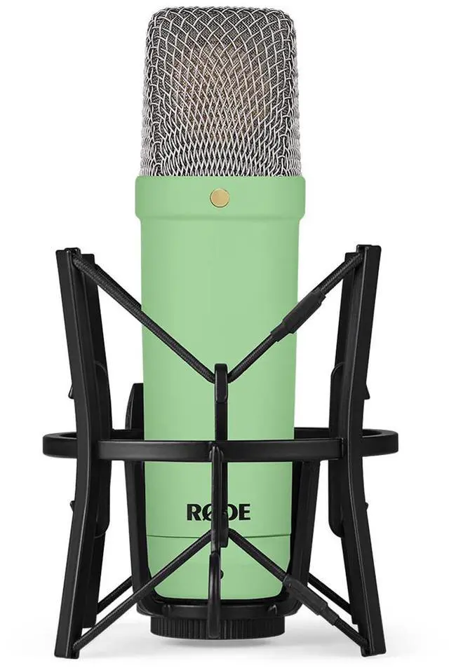Alt view image 10 of 14 - RODE NT1 Signature Series Large-Diaphragm Condenser Microphone (Green)