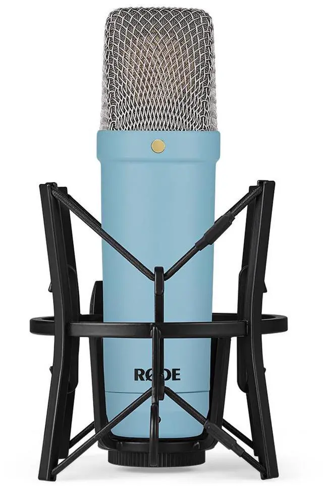 Alt view image 10 of 14 - RODE NT1 Signature Series Large-Diaphragm Condenser Microphone (Blue)