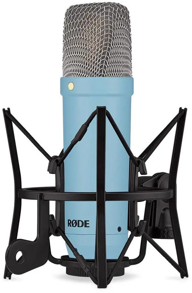 Alt view image 11 of 14 - RODE NT1 Signature Series Large-Diaphragm Condenser Microphone (Blue)