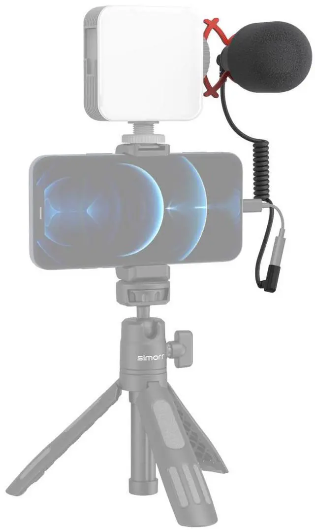 Alt view image 5 of 7 - SmallRig 3452 Simorr Wave S1 Lite Compact On-Camera Shotgun Microphone