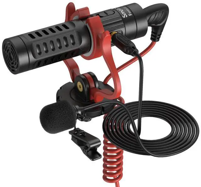 Alt view image 4 of 7 - SmallRig Forevala S20 On-Camera Shotgun Microphone