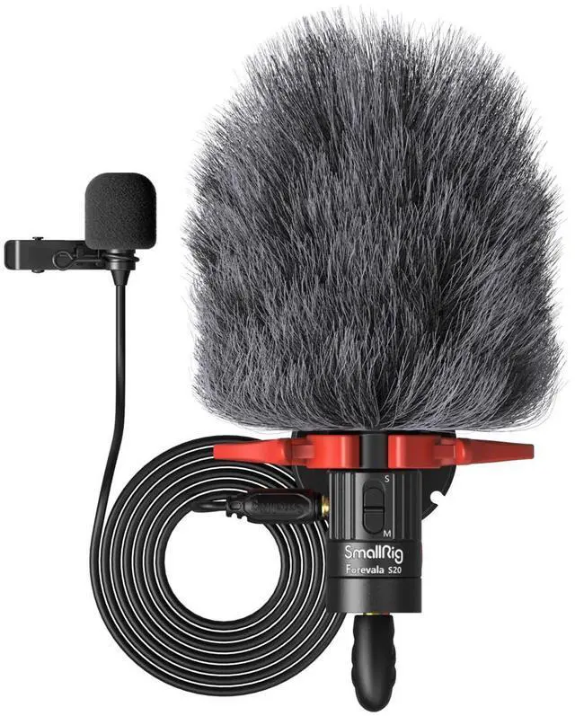 Alt view image 7 of 7 - SmallRig Forevala S20 On-Camera Shotgun Microphone