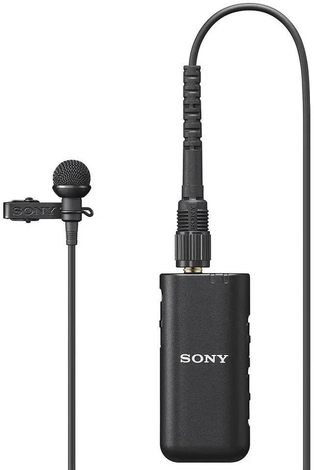 Alt view image 9 of 14 - Sony Pro-Quality Lavalier Microphone ECM-L1 with plug-in power