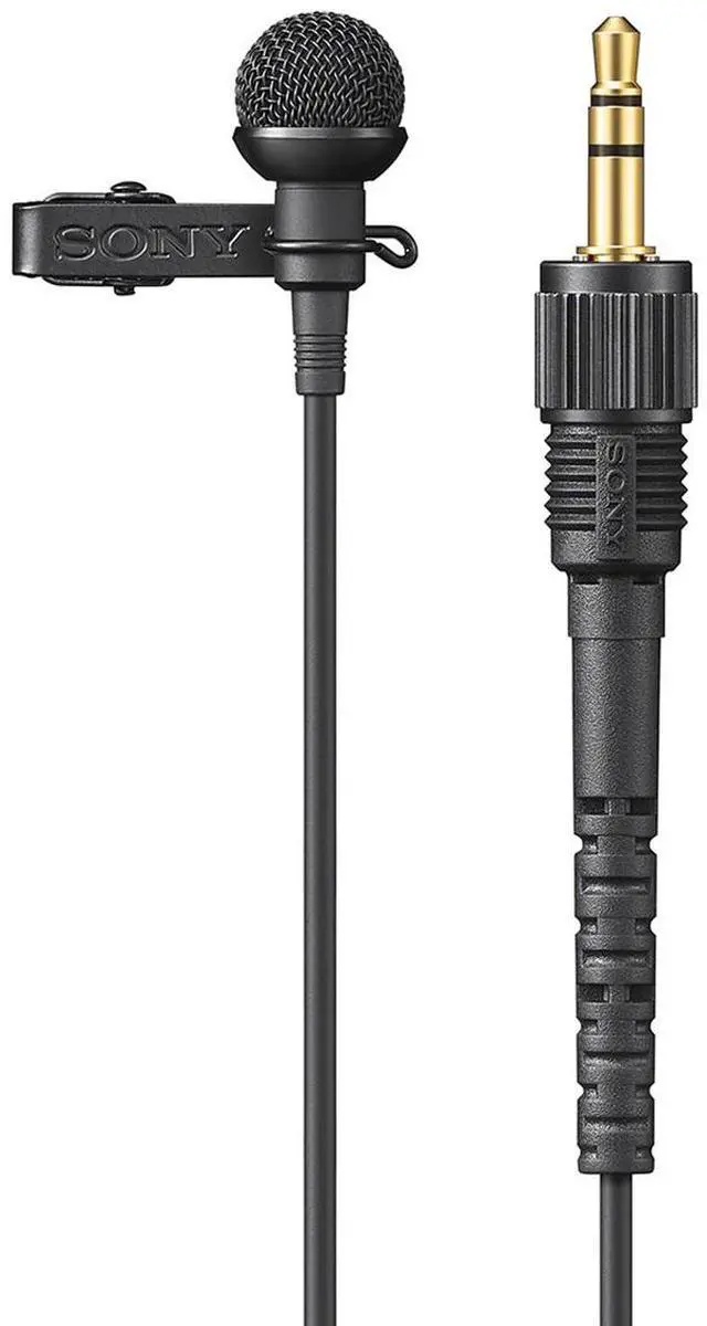 Alt view image 10 of 14 - Sony Pro-Quality Lavalier Microphone ECM-L1 with plug-in power