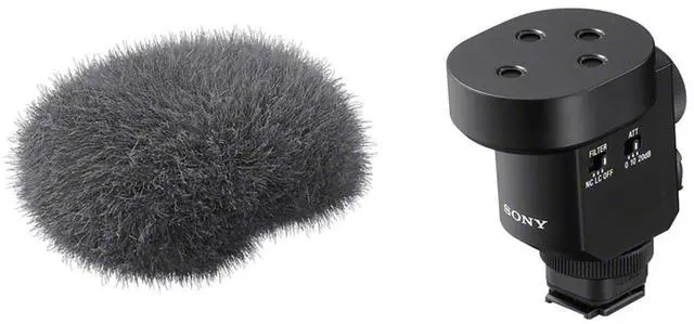 Alt view image 10 of 17 - Sony Digital Shotgun Microphone ECM-M1