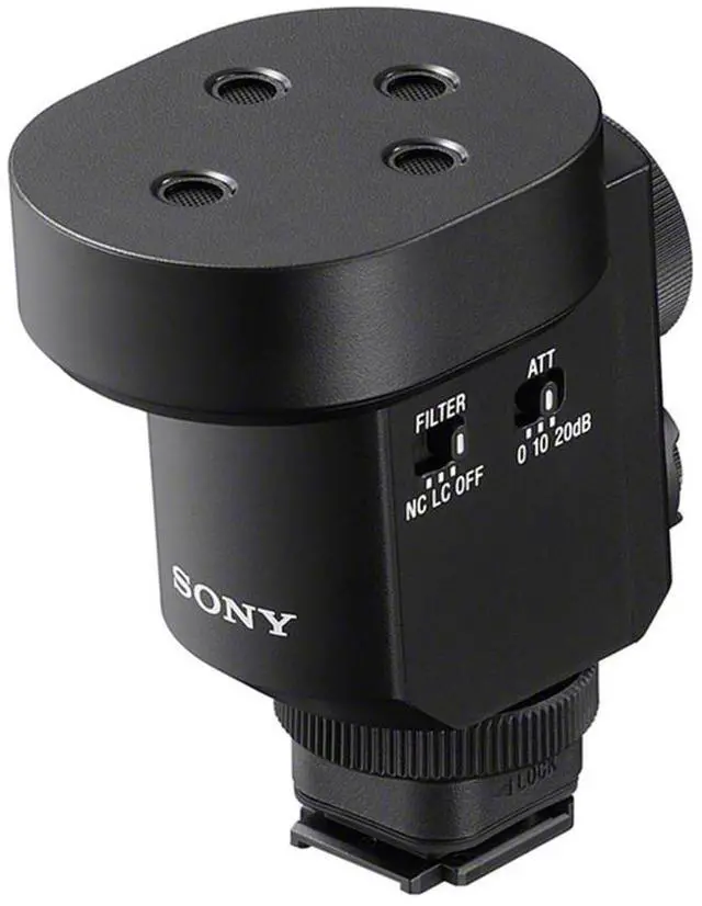 Alt view image 11 of 17 - Sony Digital Shotgun Microphone ECM-M1